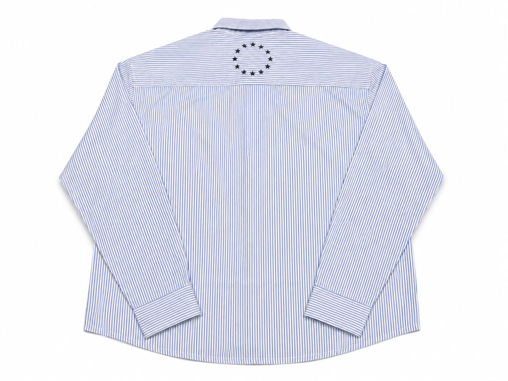 Memories Button-Up Shirt - Blue