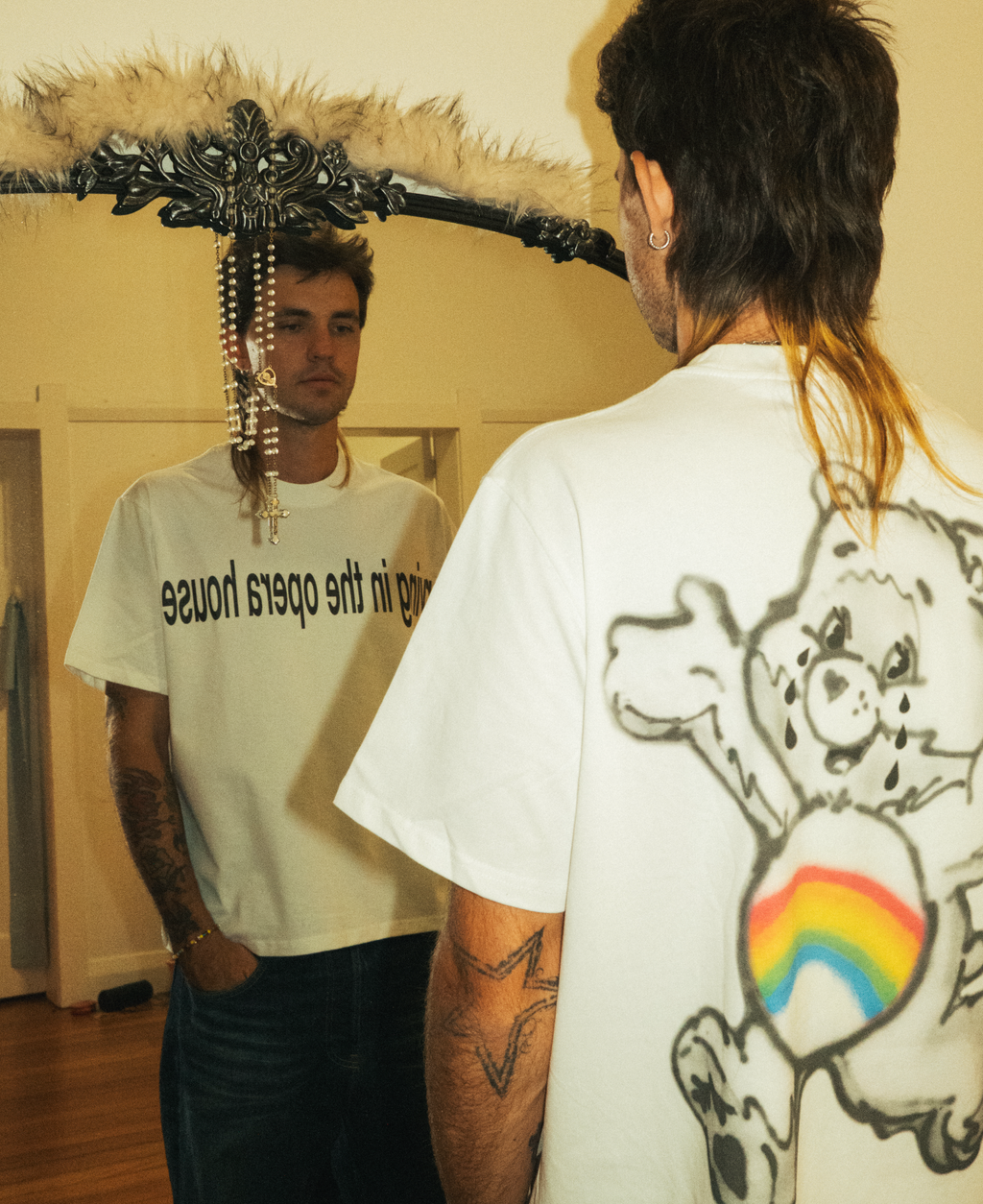 White 'Crying In The Opera House' Tee