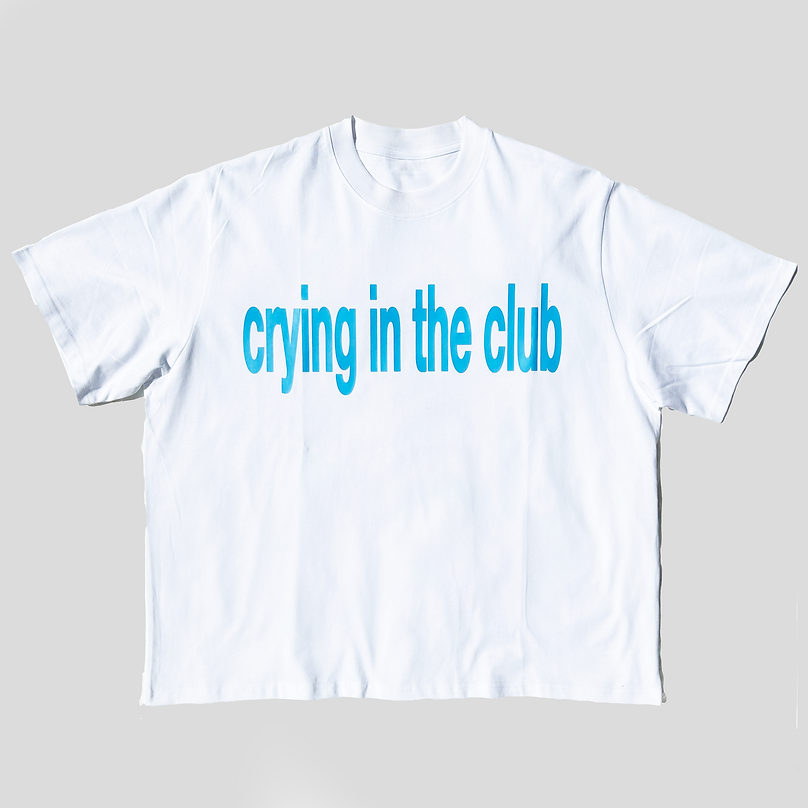 White 'Crying In The Club' Tee + Bonus 'Dear Friend' CD