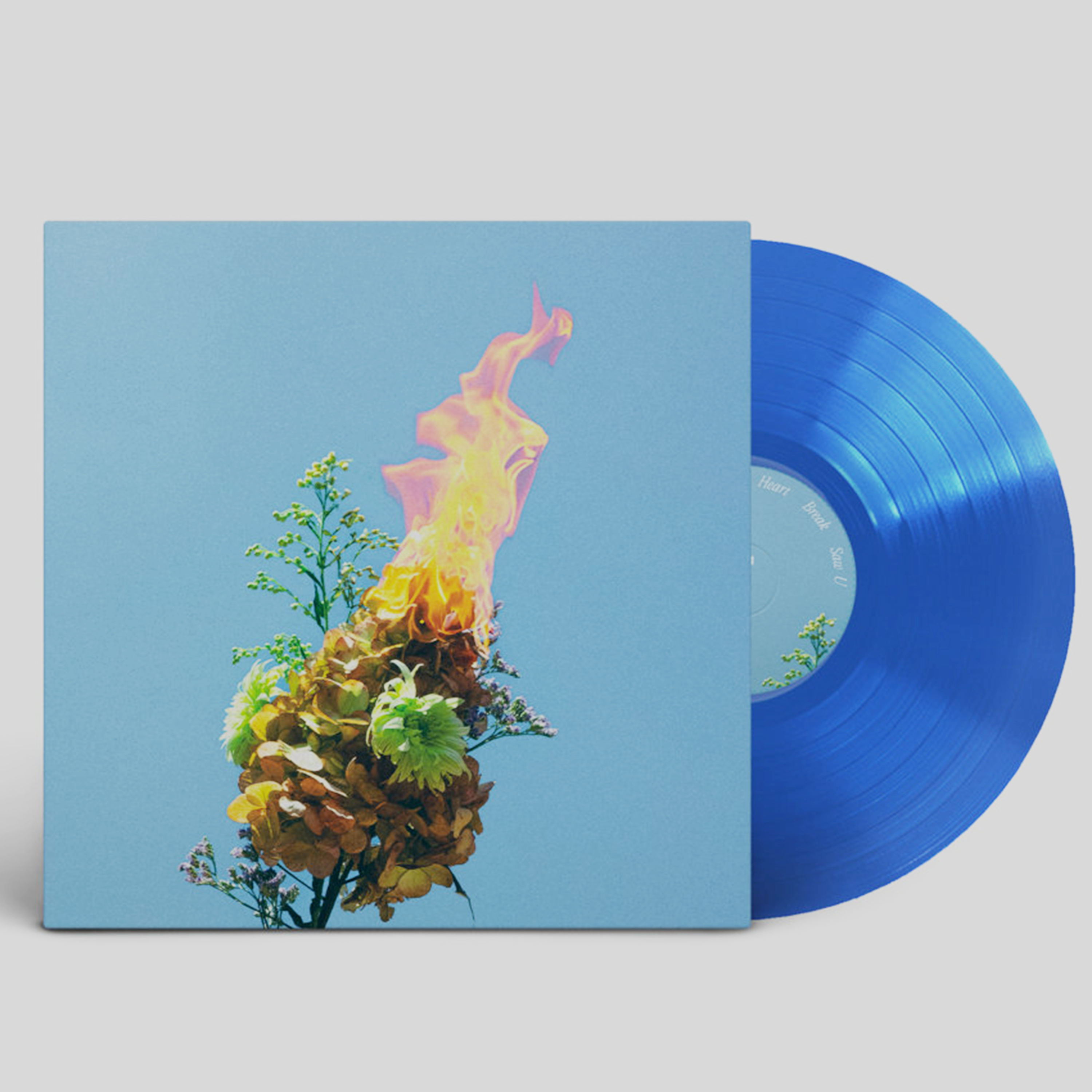 'In Circles' Collectors Edition Vinyl - Transparent Royal Blue